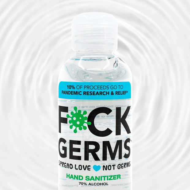 70% Alcohol Hand Sanitizer  5 fl oz - F*CK GERMS