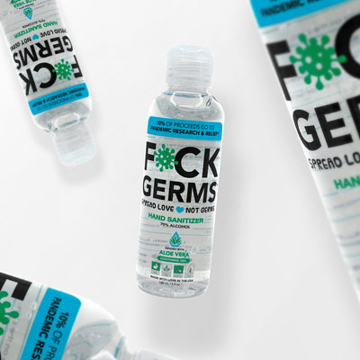 48 x FCKGERMS 70% Alcohol Hand Sanitizer 5 fl oz - F*CK GERMS